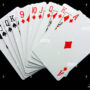 Winning Gin Rummy Hand Consisting Of Spades And Diamonds C7A9XX